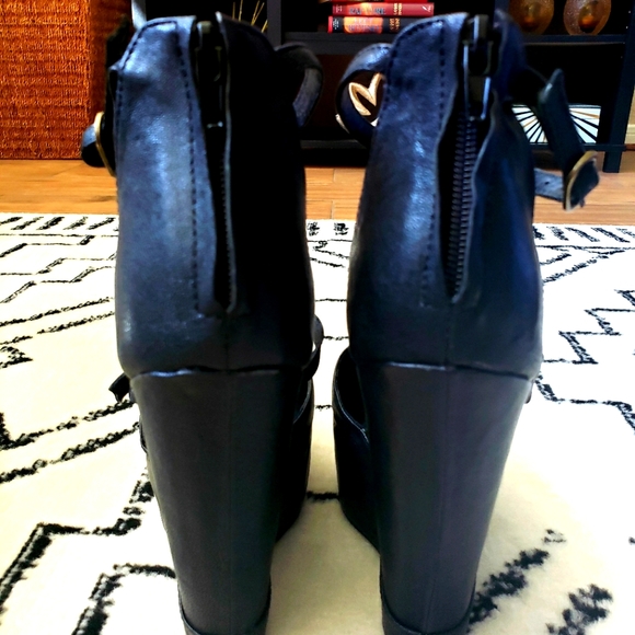 JEFFREY CAMPBELL - THE Zane Platform Wedge! RARE! - Picture 3 of 8